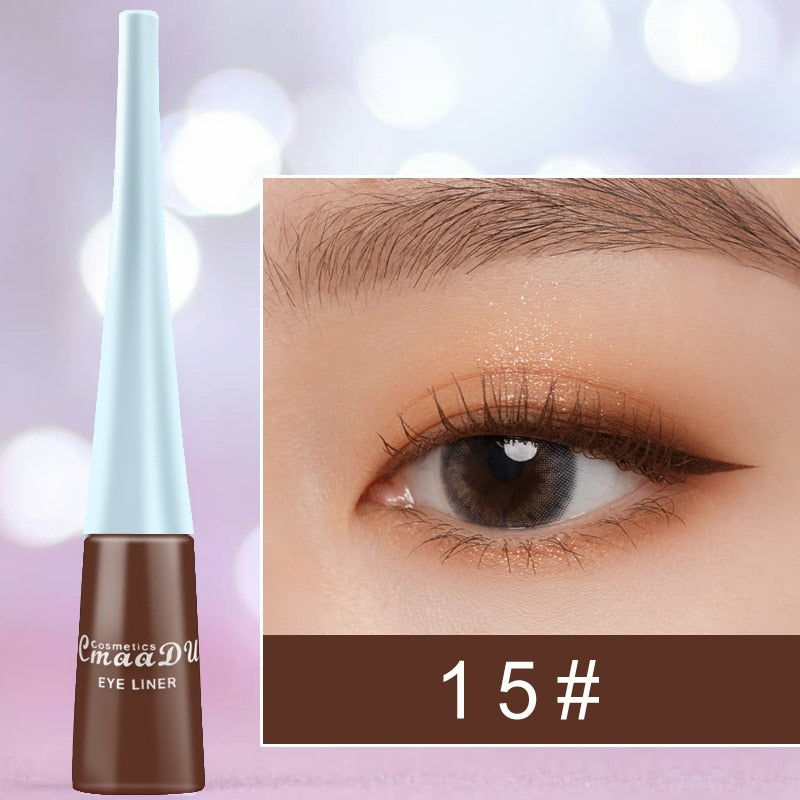 Colorful Liquid Eyeliner Waterproof Long Lasting