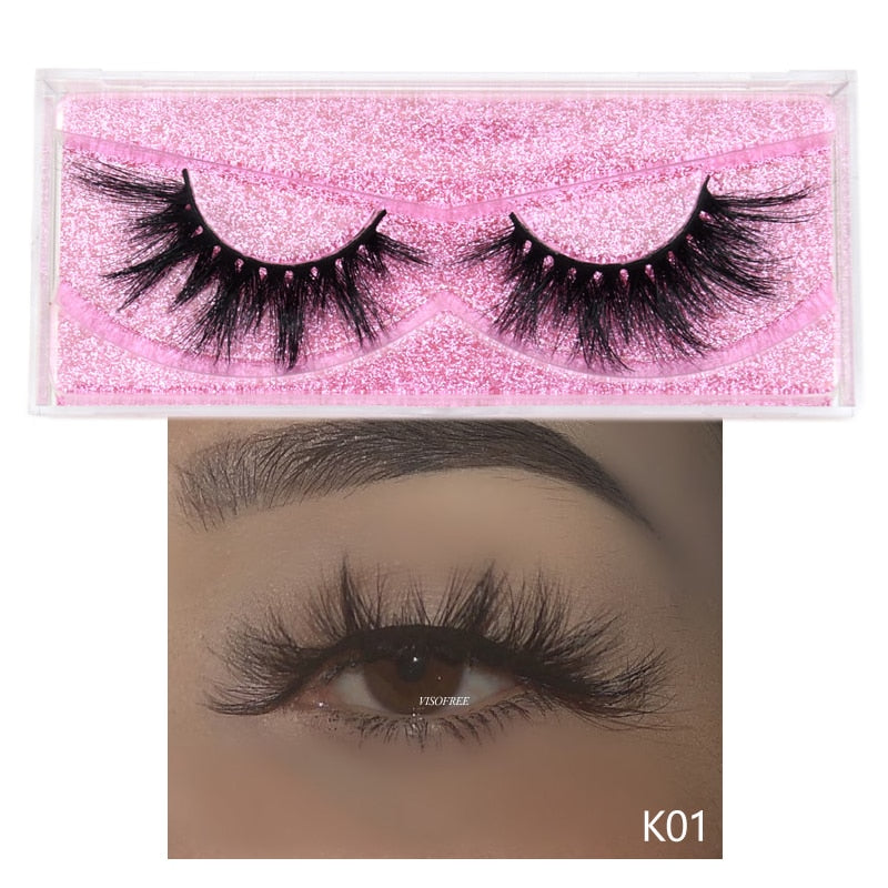 5D Mink Lashes Long Lasting Natural Dramatic Volume
