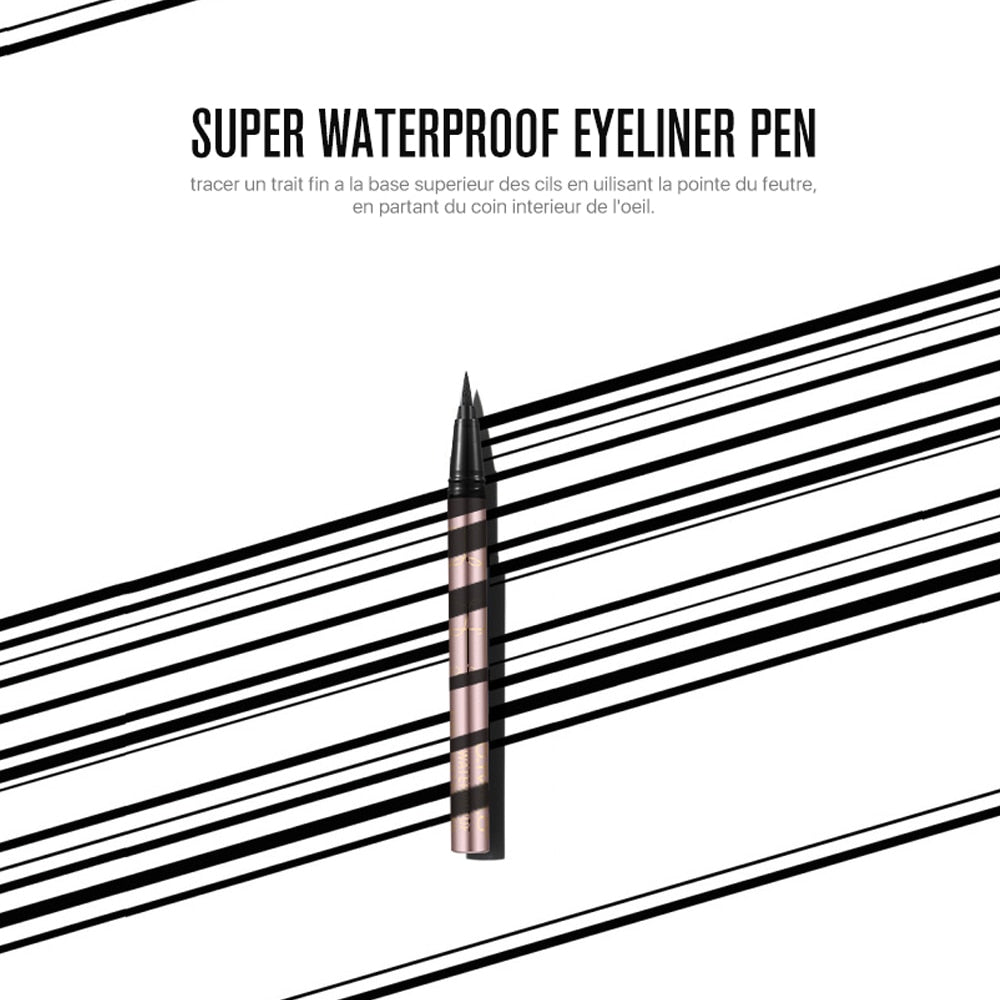 Black Liquid Eyeliner Super Waterproof Long Lasting