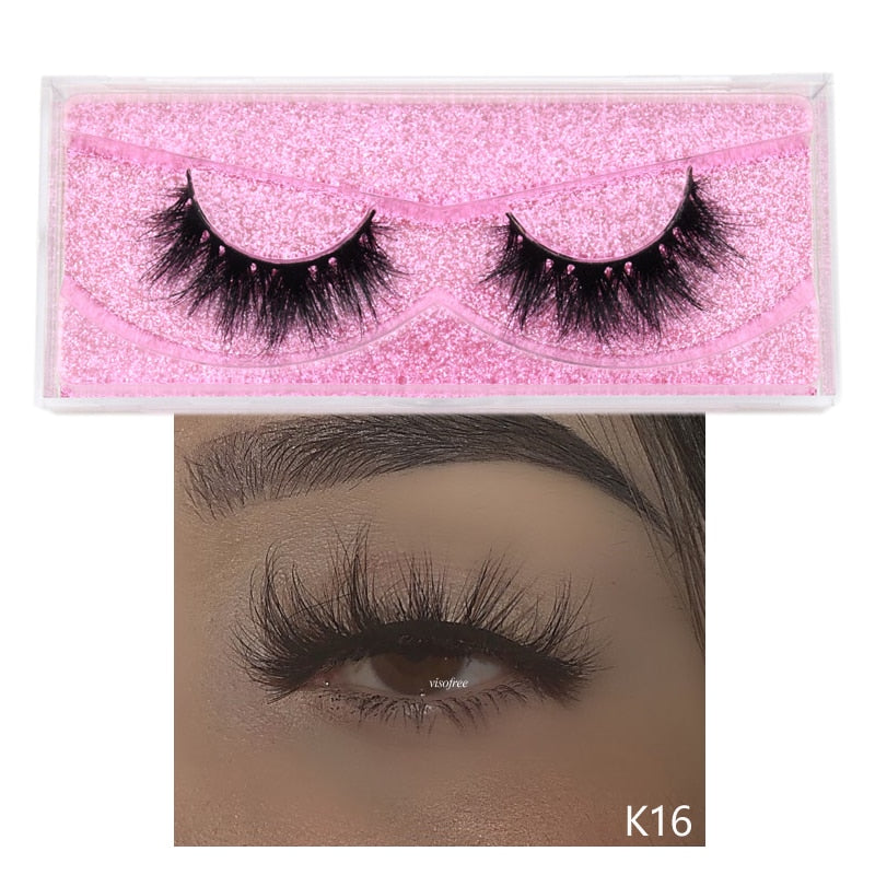 5D Mink Lashes Long Lasting Natural Dramatic Volume