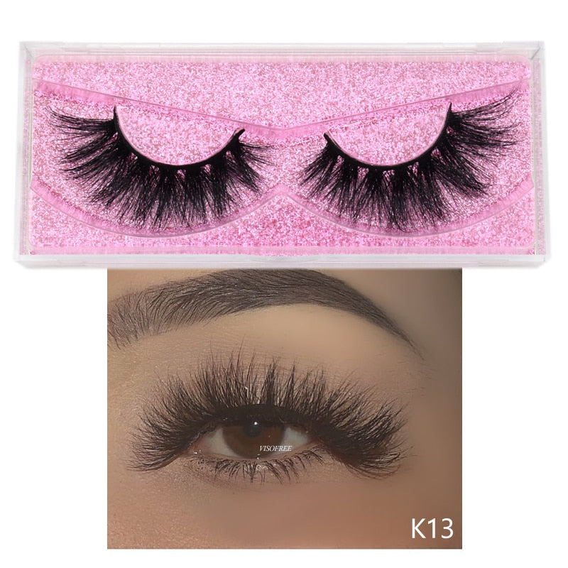 5D Mink Lashes Long Lasting Natural Dramatic Volume