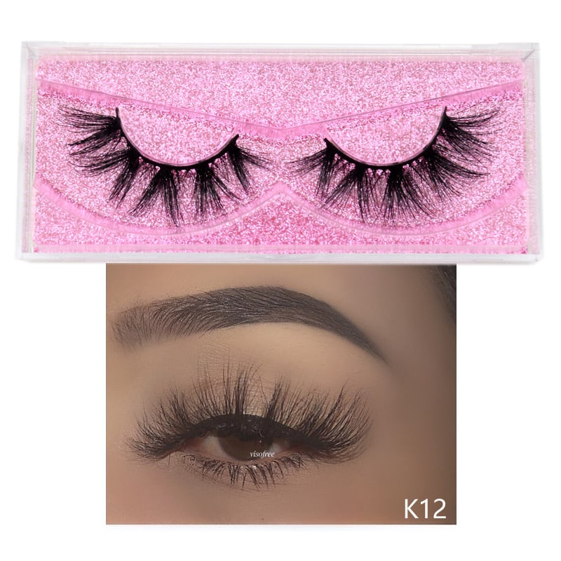 5D Mink Lashes Long Lasting Natural Dramatic Volume