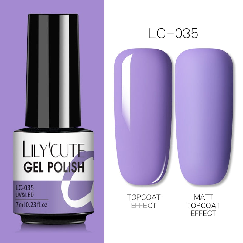 7ML Gel Nail Polish Nude Semi-Permanent Nail Polish For Nails Soak Off UV LED UV Gel DIY Nail Art Gel Varnishes