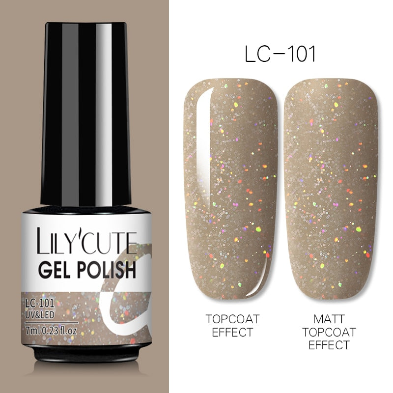7ML Gel Nail Polish Nude Semi-Permanent Nail Polish For Nails Soak Off UV LED UV Gel DIY Nail Art Gel Varnishes