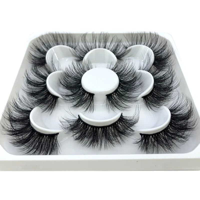 5 Pairs Natural Lashes