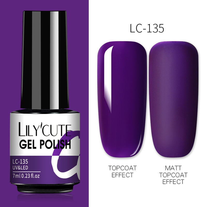 7ML Gel Nail Polish Nude Semi-Permanent Nail Polish For Nails Soak Off UV LED UV Gel DIY Nail Art Gel Varnishes