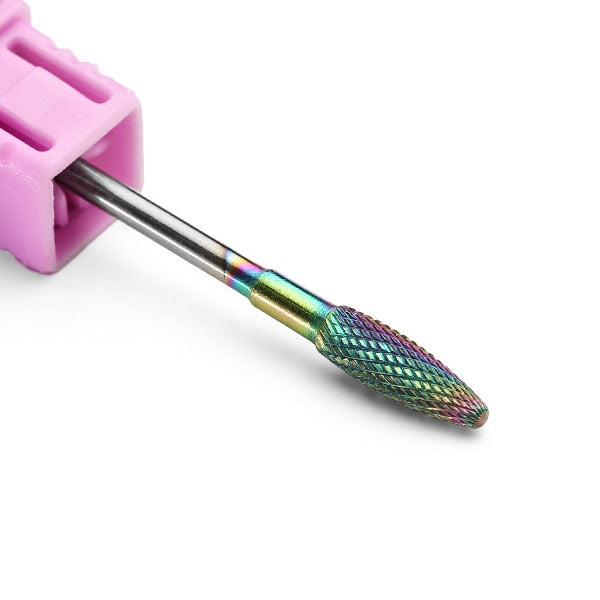 29 Types Nail Drill Bits For Electric Drill Manicure Machine Accessory Rainbow Tungsten Carbide Ceramic Milling Cutter Nail Files
