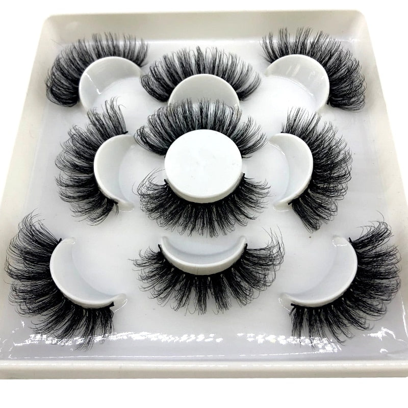 5 Pairs Natural Lashes