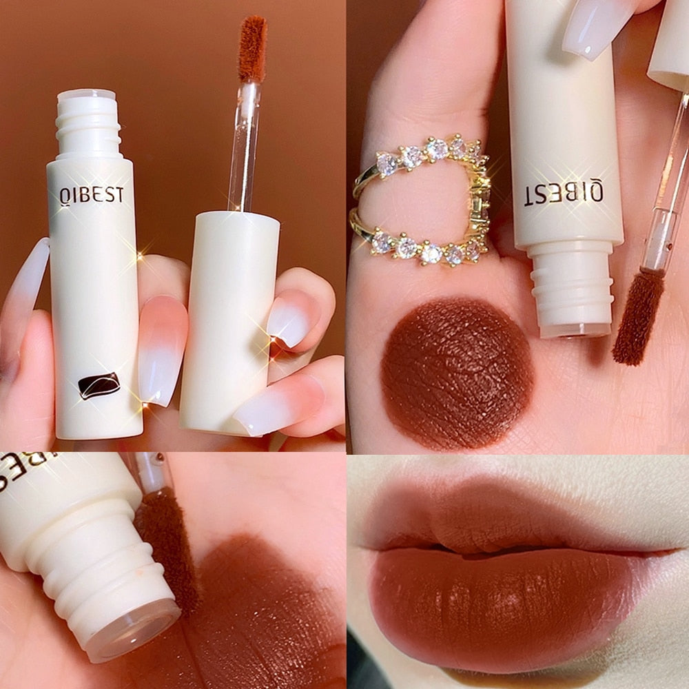Lip Gloss 8 Colors Nude Matte Waterproof Long Lasting