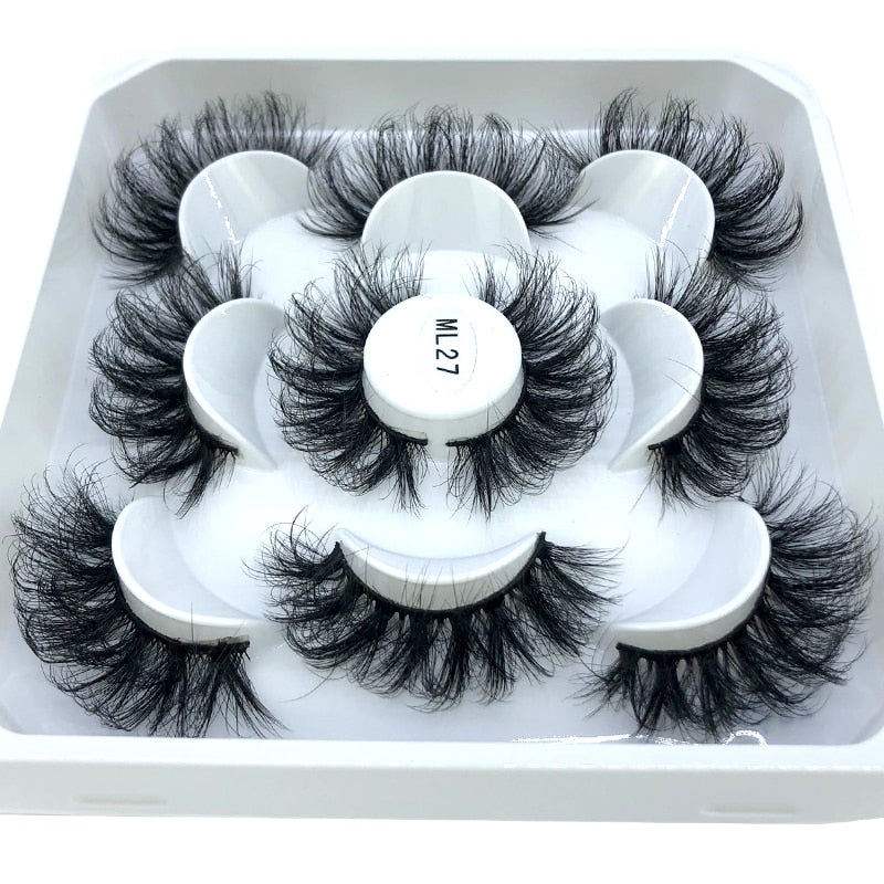 5 Pairs Natural Lashes