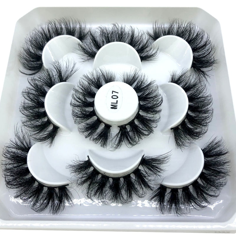 5 Pairs Natural Lashes