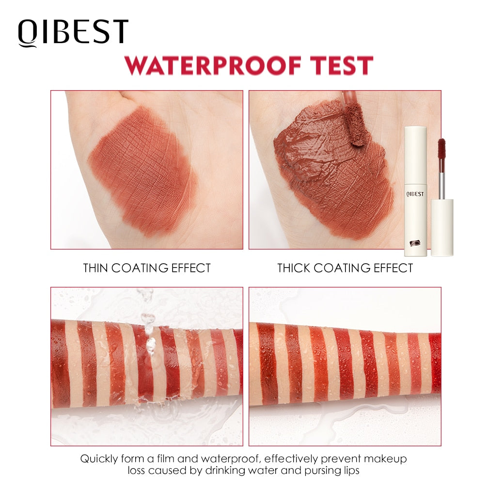 Lip Gloss 8 Colors Nude Matte Waterproof Long Lasting