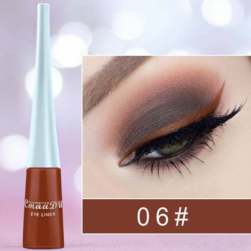 Colorful Liquid Eyeliner Waterproof Long Lasting