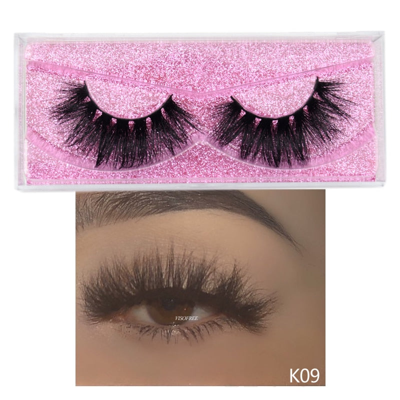 5D Mink Lashes Long Lasting Natural Dramatic Volume