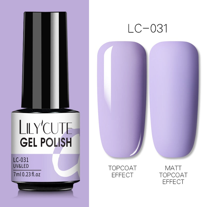 7ML Gel Nail Polish Nude Semi-Permanent Nail Polish For Nails Soak Off UV LED UV Gel DIY Nail Art Gel Varnishes