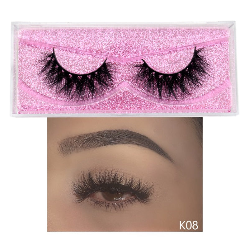5D Mink Lashes Long Lasting Natural Dramatic Volume