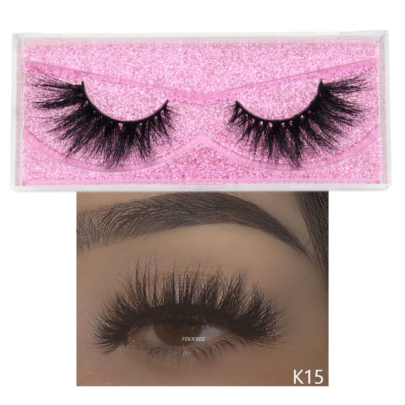 5D Mink Lashes Long Lasting Natural Dramatic Volume