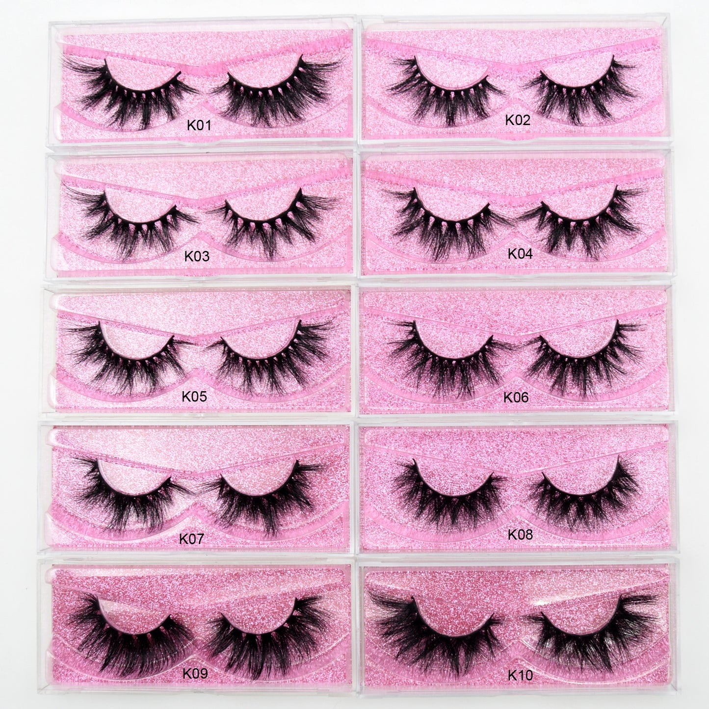 5D Mink Lashes Long Lasting Natural Dramatic Volume