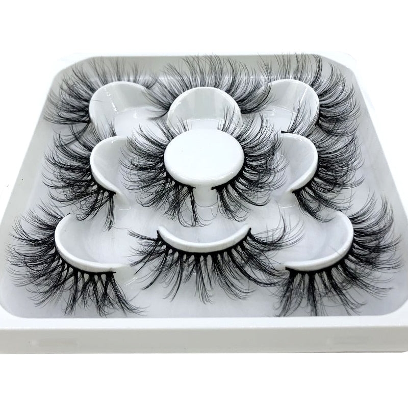 5 Pairs Natural Lashes