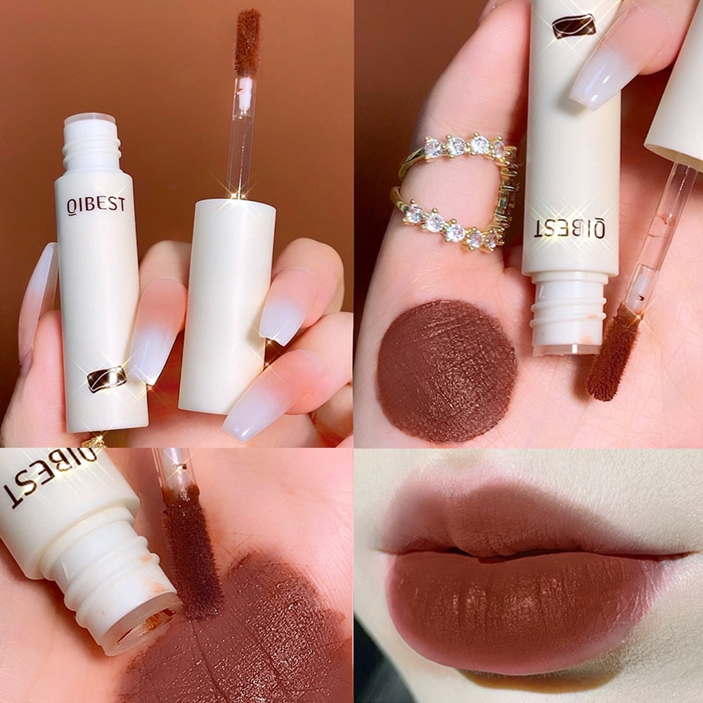 Lip Gloss 8 Colors Nude Matte Waterproof Long Lasting