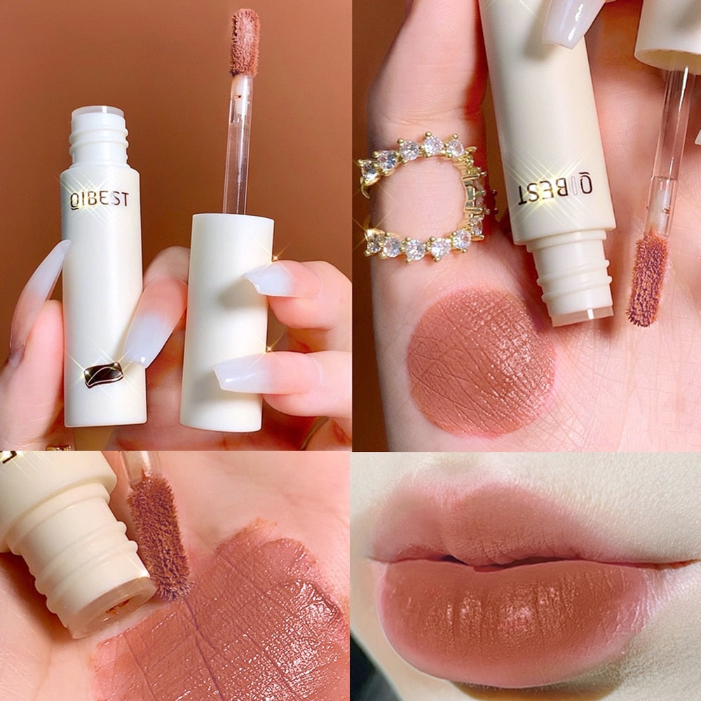 Lip Gloss 8 Colors Nude Matte Waterproof Long Lasting