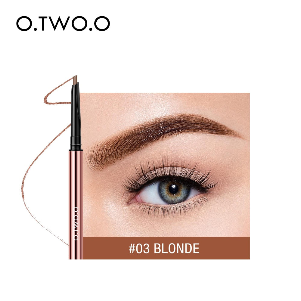 Ultra Fine Triangle Eyebrow Pencil Long Lasting Waterproof 6 Colors