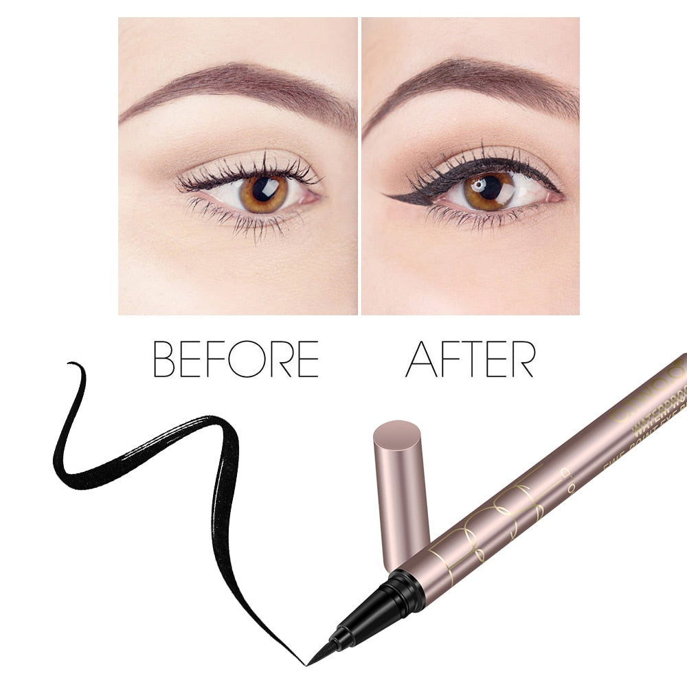 Black Liquid Eyeliner Super Waterproof Long Lasting