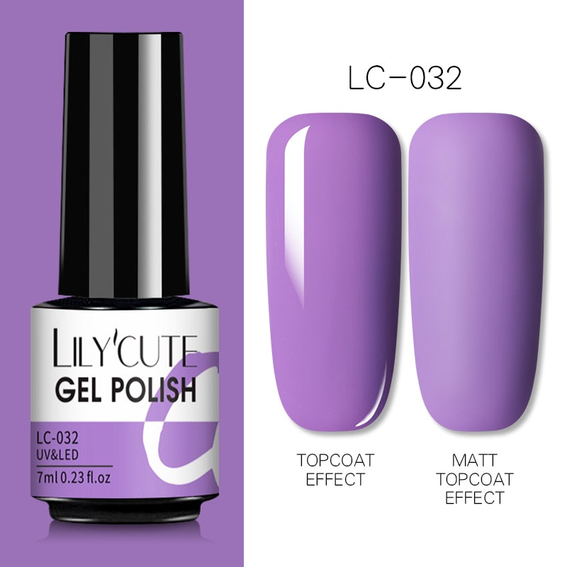 7ML Gel Nail Polish Nude Semi-Permanent Nail Polish For Nails Soak Off UV LED UV Gel DIY Nail Art Gel Varnishes