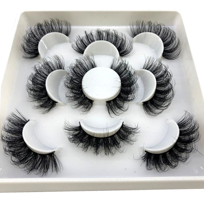 5 Pairs Natural Lashes
