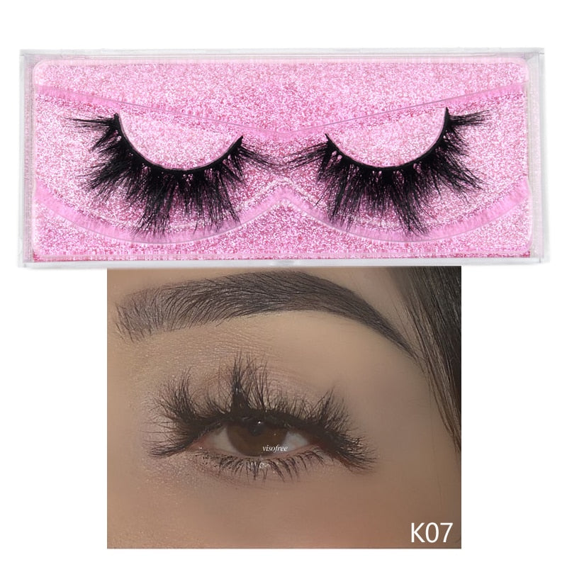 5D Mink Lashes Long Lasting Natural Dramatic Volume