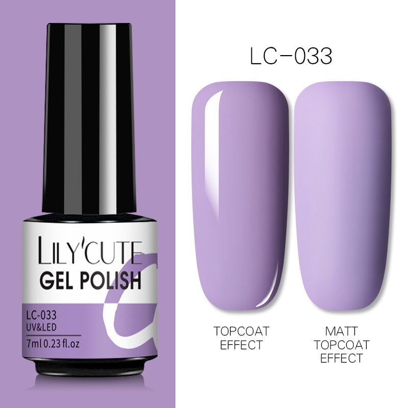 7ML Gel Nail Polish Nude Semi-Permanent Nail Polish For Nails Soak Off UV LED UV Gel DIY Nail Art Gel Varnishes