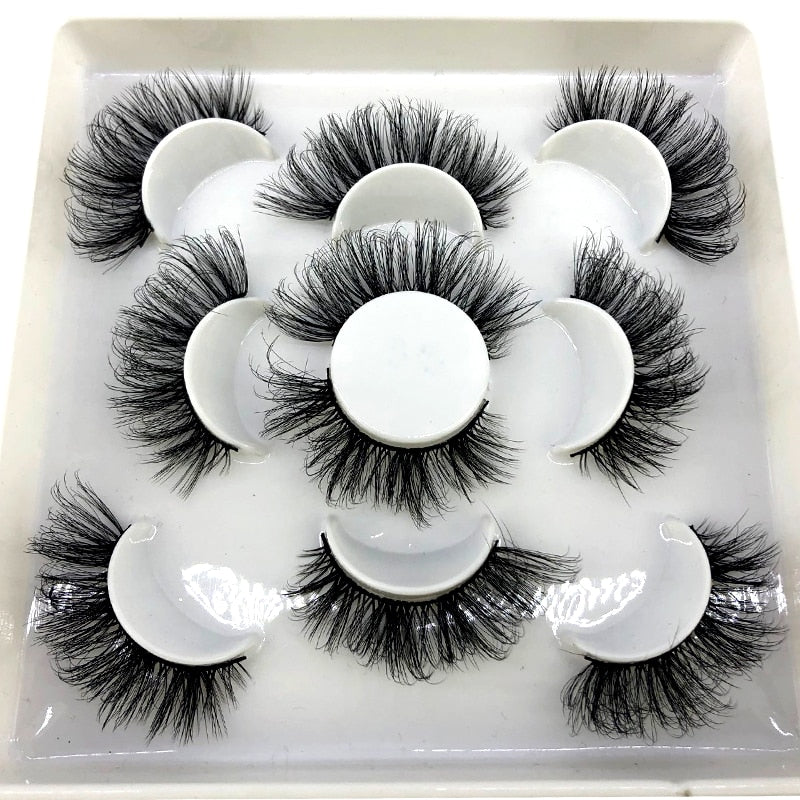 5 Pairs Natural Lashes