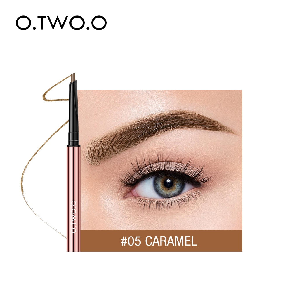 Ultra Fine Triangle Eyebrow Pencil Long Lasting Waterproof 6 Colors