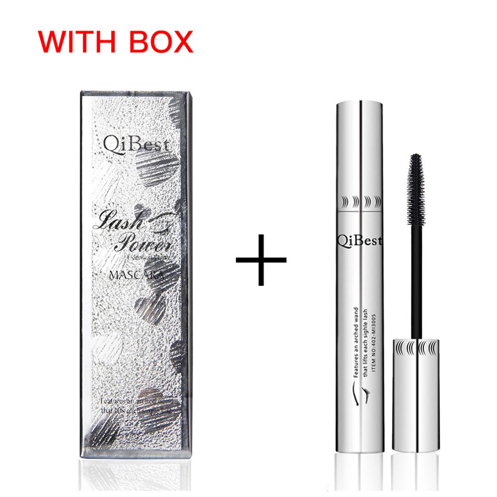 Black Mascara Eyelashes 4D Silky Lengthening Makeup Waterproof Volume