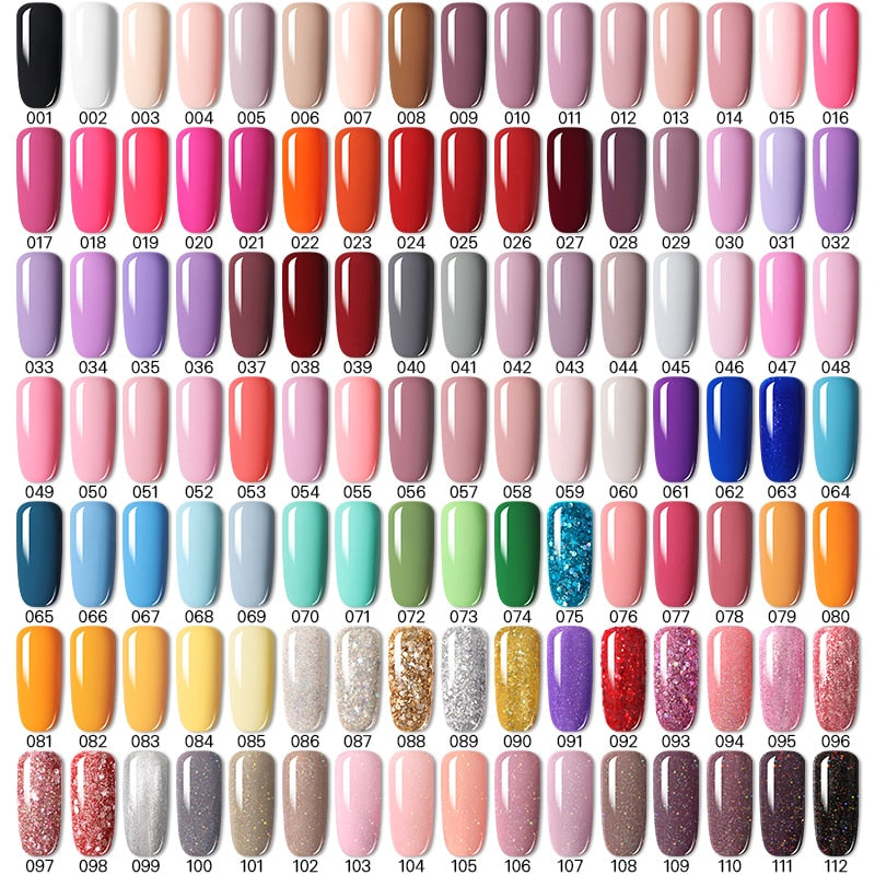 7ML Gel Nail Polish Nude Semi-Permanent Nail Polish For Nails Soak Off UV LED UV Gel DIY Nail Art Gel Varnishes