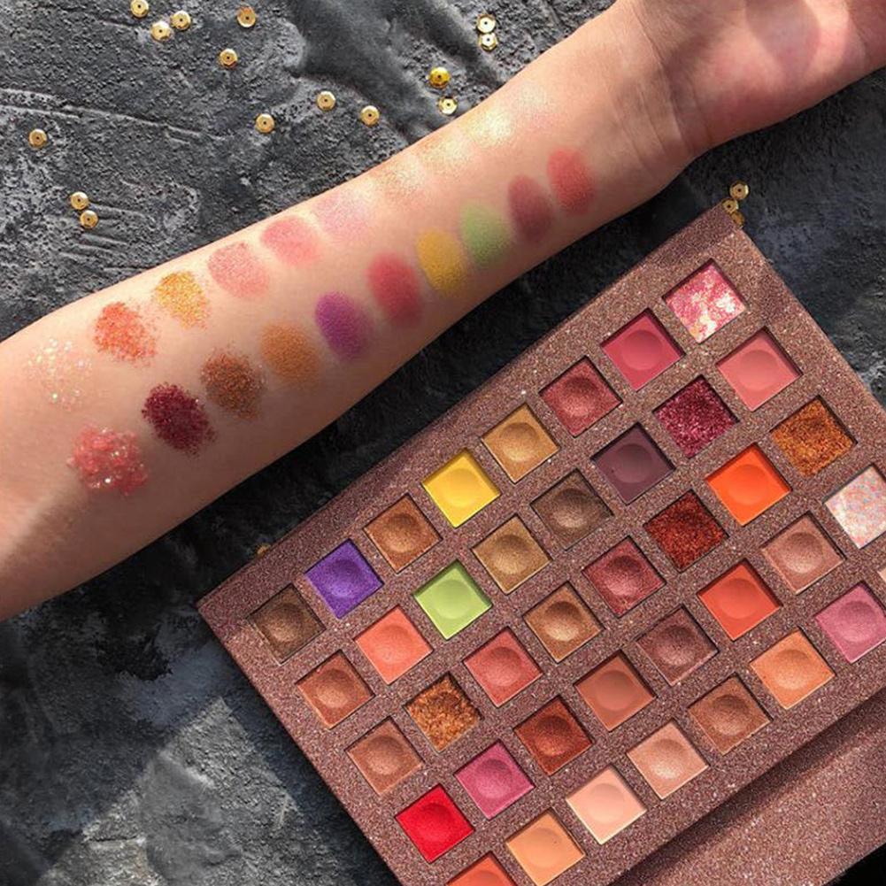 Mystique Melange: 40 Alluring Eye Shadows Palette for Glamorous Looks! - WATERPROOF