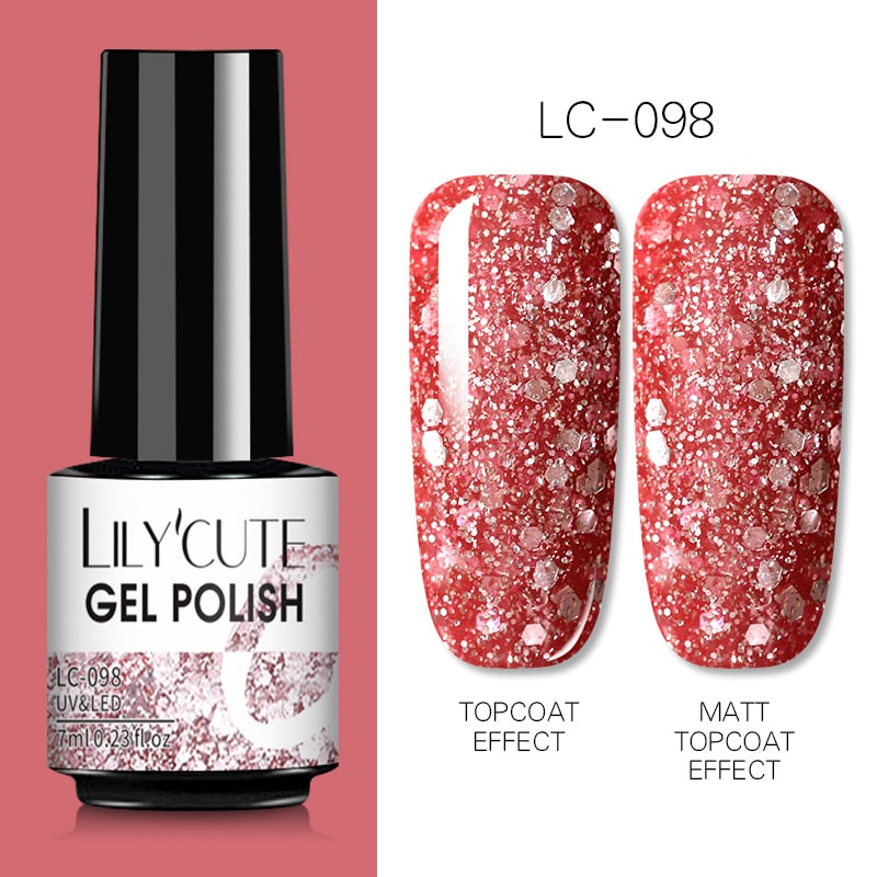 7ML Gel Nail Polish Nude Semi-Permanent Nail Polish For Nails Soak Off UV LED UV Gel DIY Nail Art Gel Varnishes