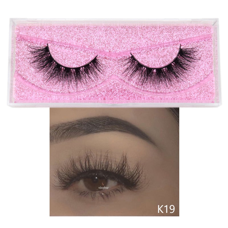 5D Mink Lashes Long Lasting Natural Dramatic Volume