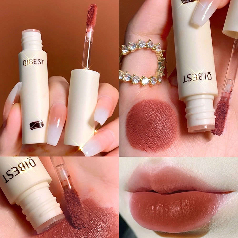 Lip Gloss 8 Colors Nude Matte Waterproof Long Lasting