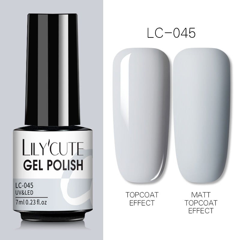 7ML Gel Nail Polish Nude Semi-Permanent Nail Polish For Nails Soak Off UV LED UV Gel DIY Nail Art Gel Varnishes