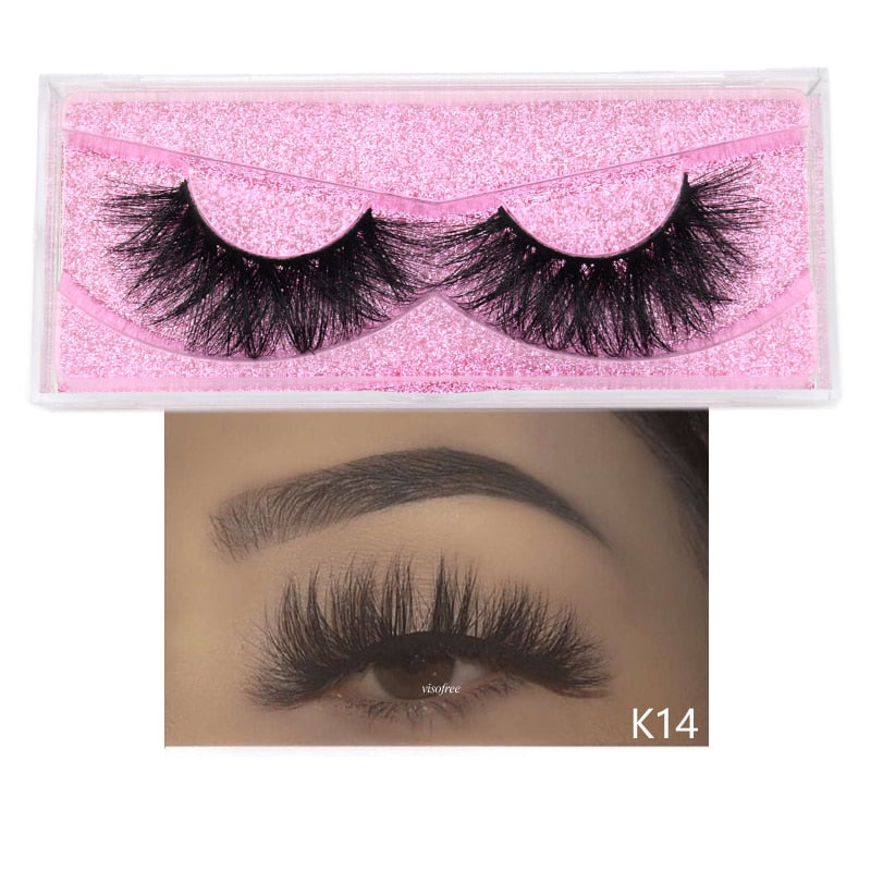5D Mink Lashes Long Lasting Natural Dramatic Volume