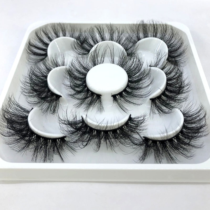 5 Pairs Natural Lashes