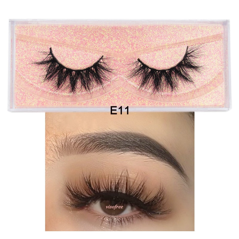 5D Mink Lashes Long Lasting Natural Dramatic Volume