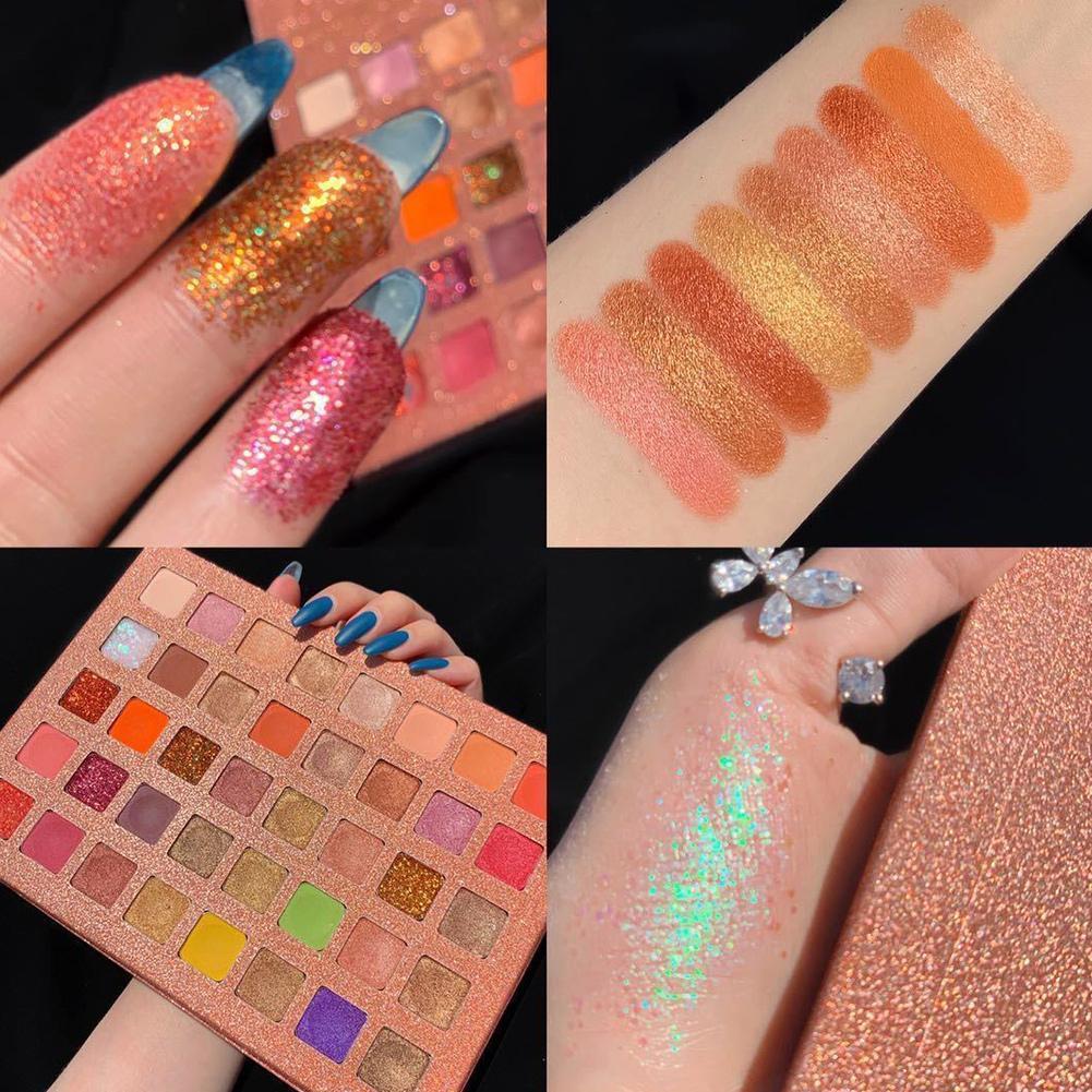 Mystique Melange: 40 Alluring Eye Shadows Palette for Glamorous Looks! - WATERPROOF