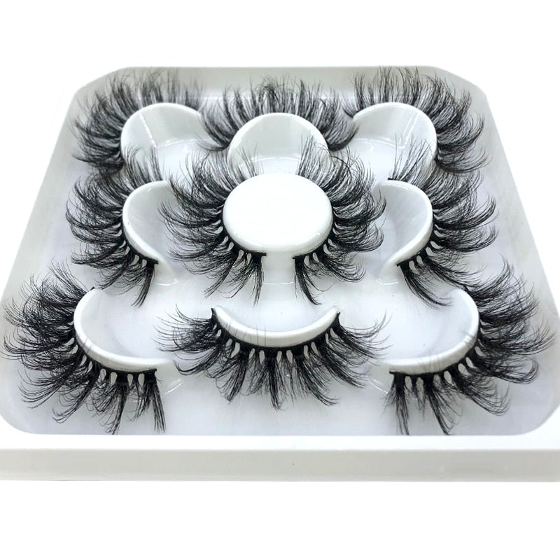 5 Pairs Natural Lashes