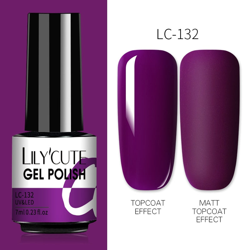 7ML Gel Nail Polish Nude Semi-Permanent Nail Polish For Nails Soak Off UV LED UV Gel DIY Nail Art Gel Varnishes