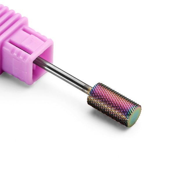 29 Types Nail Drill Bits For Electric Drill Manicure Machine Accessory Rainbow Tungsten Carbide Ceramic Milling Cutter Nail Files