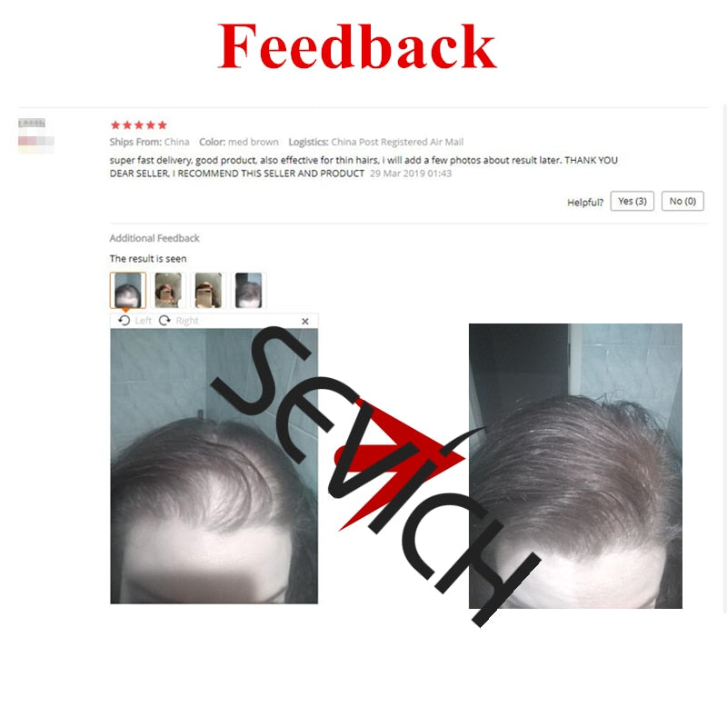 Sevich Hair Building Keratin Powders