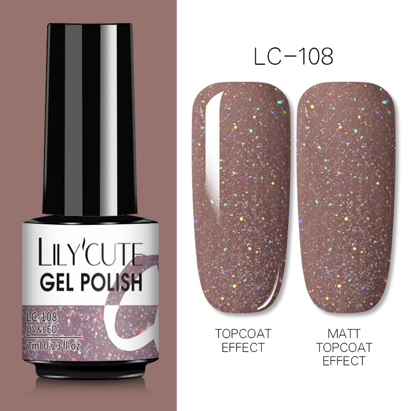 7ML Gel Nail Polish Nude Semi-Permanent Nail Polish For Nails Soak Off UV LED UV Gel DIY Nail Art Gel Varnishes