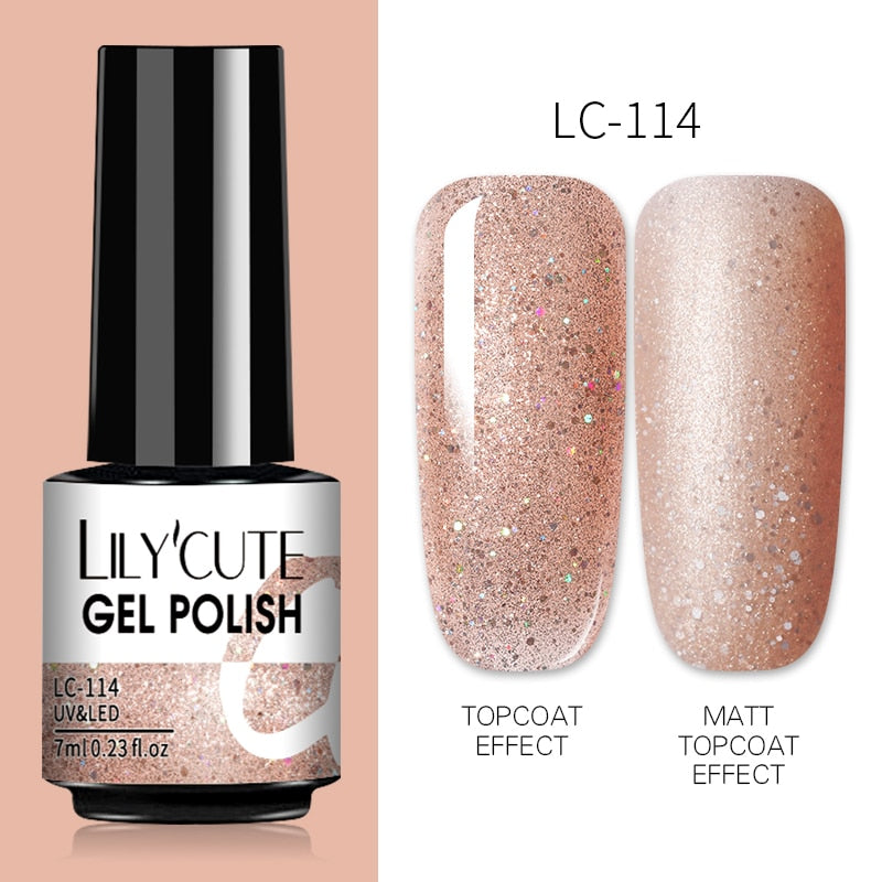 7ML Gel Nail Polish Nude Semi-Permanent Nail Polish For Nails Soak Off UV LED UV Gel DIY Nail Art Gel Varnishes